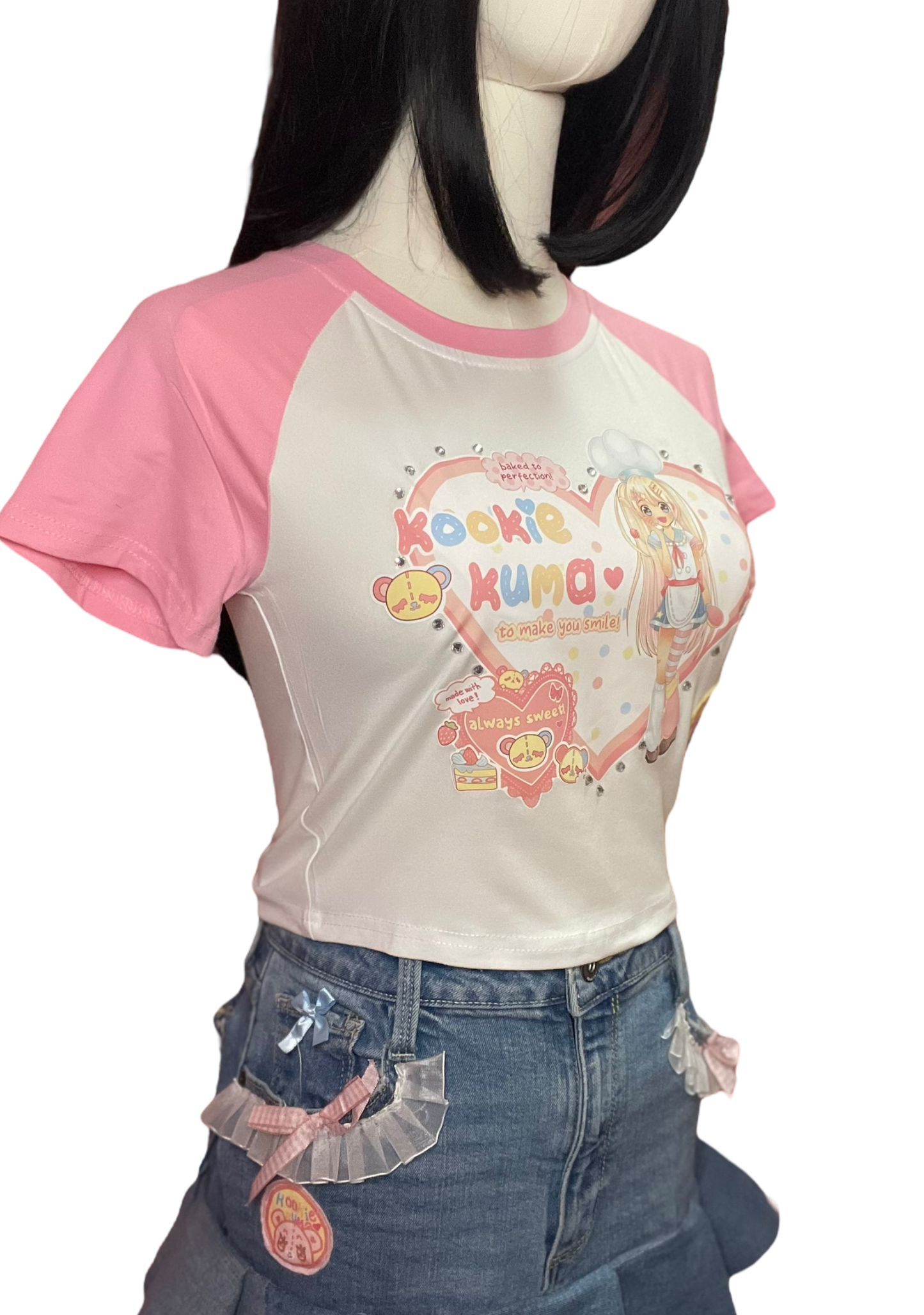 Kookie Kuma Colorblock T-Shirt