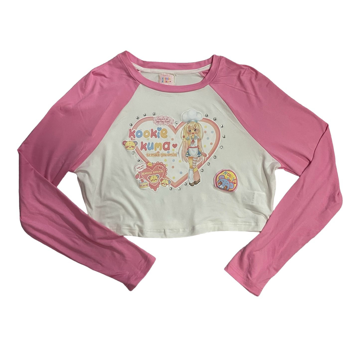 Kookie Kuma Logo Baseball Tee