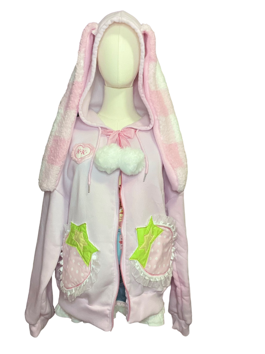 Sweet! Strawbunnie Hoodie